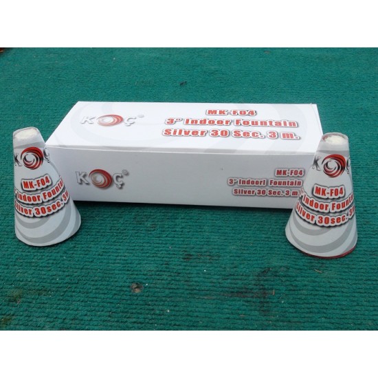 3 inç 30 Saniye İç Mekan Silver Volkan