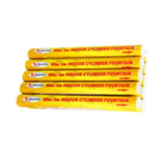 60 Saniye 3 Metre İç Mekan Silindir Volkan