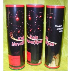 3 İnç Kalpli Havai Fişek